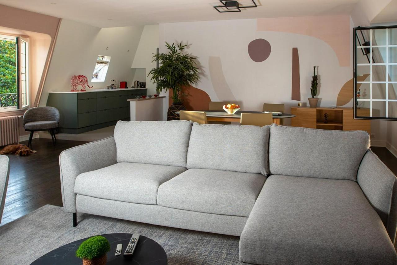 Appartement De 100M2 Dans Un Parc A 20 Mn Du Centre De Paris Garches Exterior foto